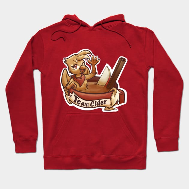 Team Cider TrotCon Online Hoodie by CatScratchPaper